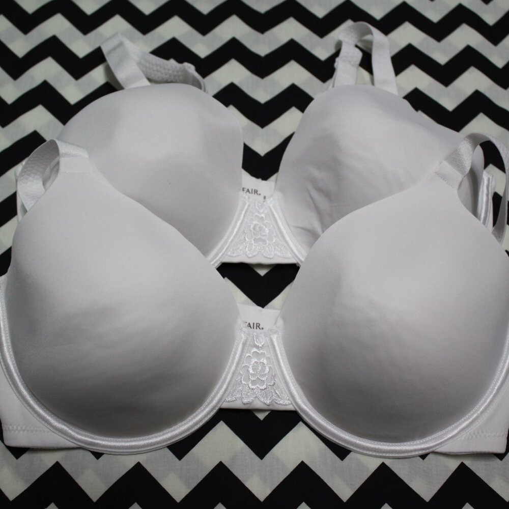 Vanity Fair Beauty Back Full Figure Minimizer Underwire Bras (2 Bras)---Size 36D - Picture 2 of 9